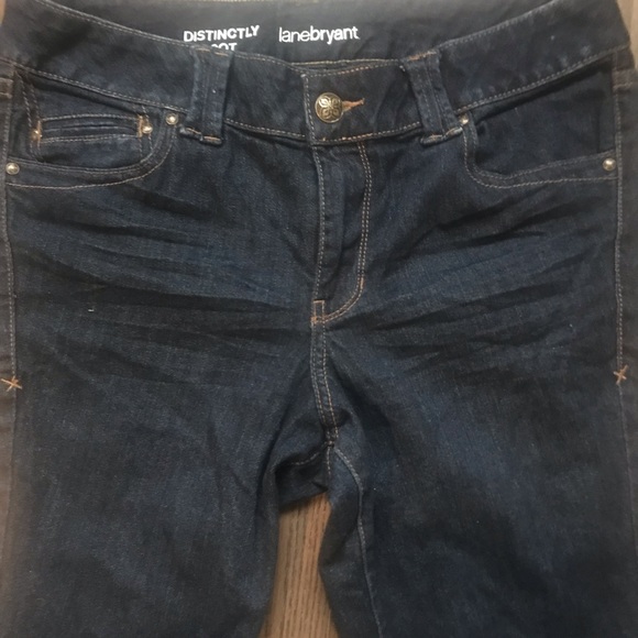 Lane Bryant boot cut jeans size 14 petite - Picture 2 of 10